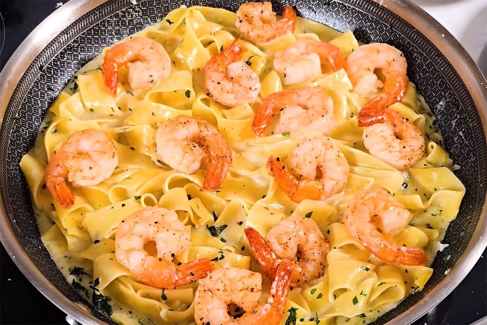 Нежная сливочная паста с креветками: идеальное блюдо для гурманов