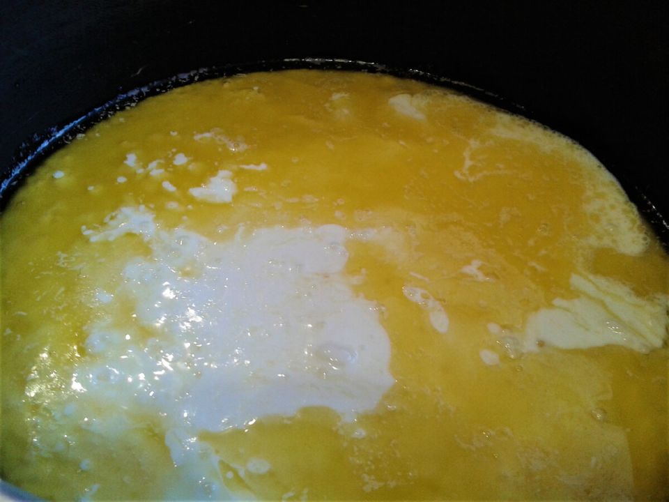 Пирог с курицей и лесными грибами