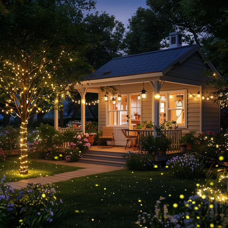 Как автономное освещение меняет дачный отдых в 2025 году