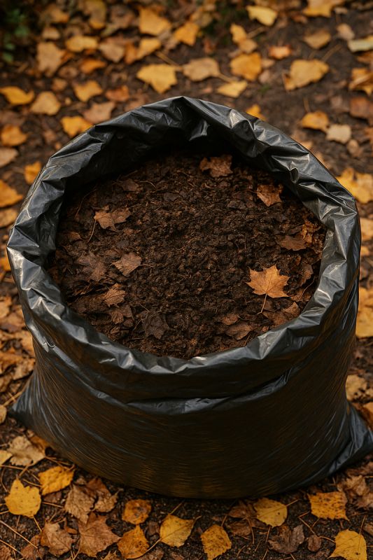 Превратите осенние листья в чернозем: простой метод обогащения почвы за 4 месяца