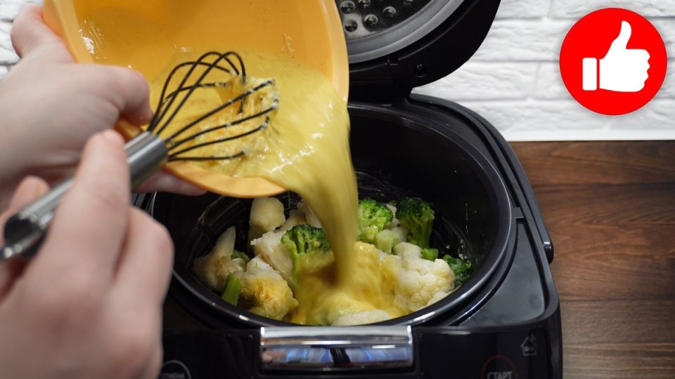 Омлет с капустой в мультиварке: вкусный завтрак за считанные минуты