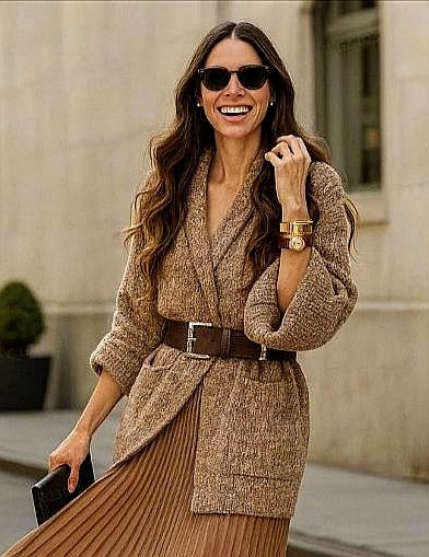 Как правильно выбрать длину кардигана для идеального образа