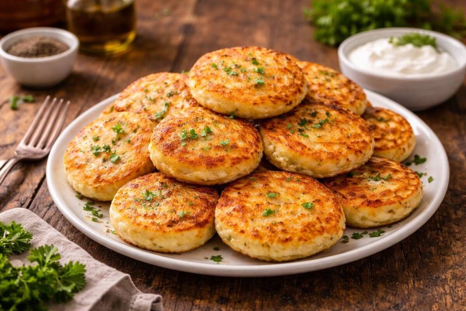 Не драники и не пирожки: картофельные оладьи с сыром для сытного ужина