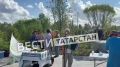 Сквер у нового театра Камала превратился в СМИшную улицу