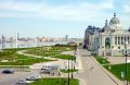 На 65 км М-12 по направлению в Казань произошло ДТП с участием микроавтобуса и двух легковых автомобилей
