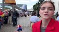 Под оркестр с медведями. Артековцев торжественно встретили на железнодорожном вокзале Симферополя