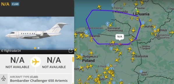  :  Bombardier Challenger 650 Artemis       