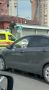Напротив торгового центра XL в Казани LADA Granta въехала в бетонную стену подземного перехода