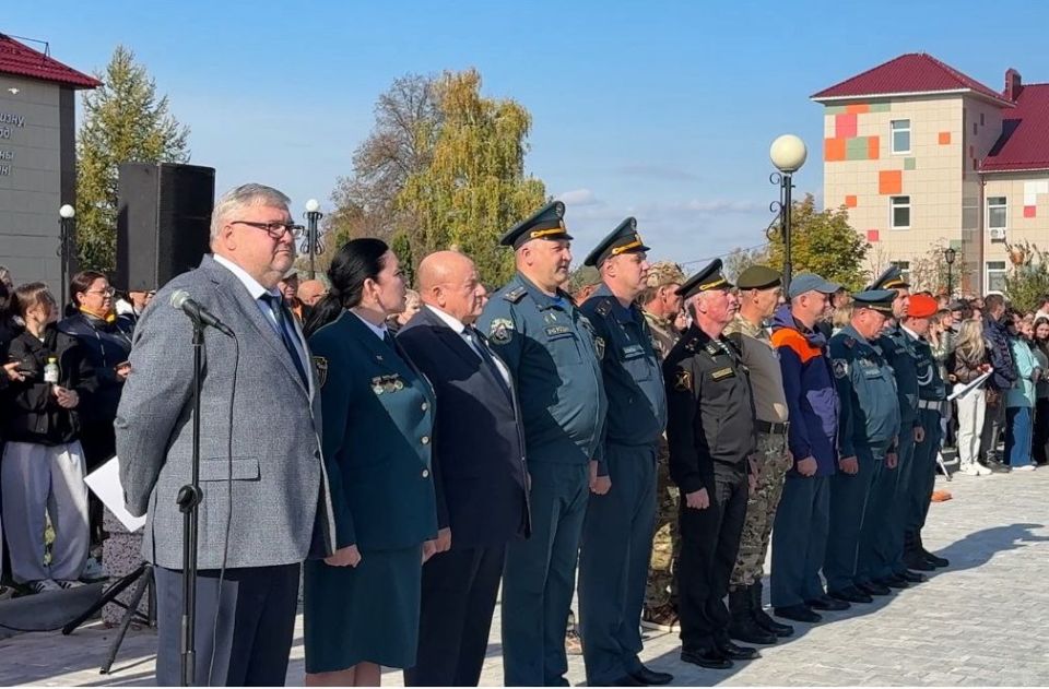 Торжественная клятва первокурсников Тетюшского государственного колледжа гражданской защиты
