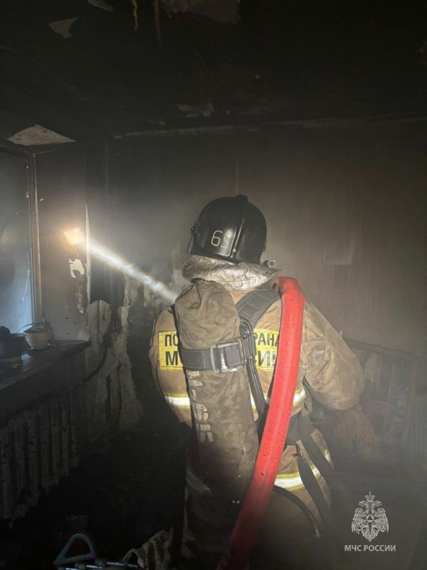 На пожаре в Альметьевске погибла пожилая женщина