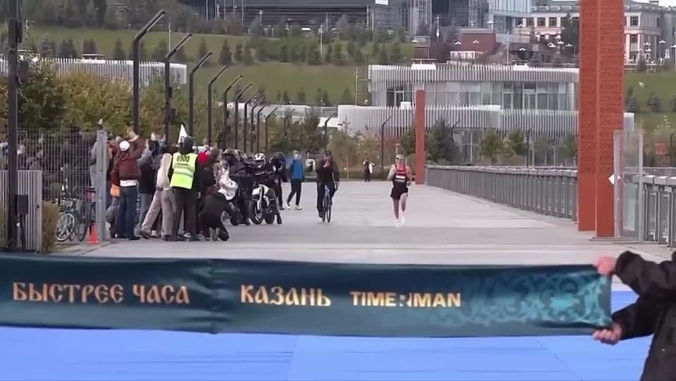 Владимир Никитин установил очередной рекорд на полумарафоне в Казани