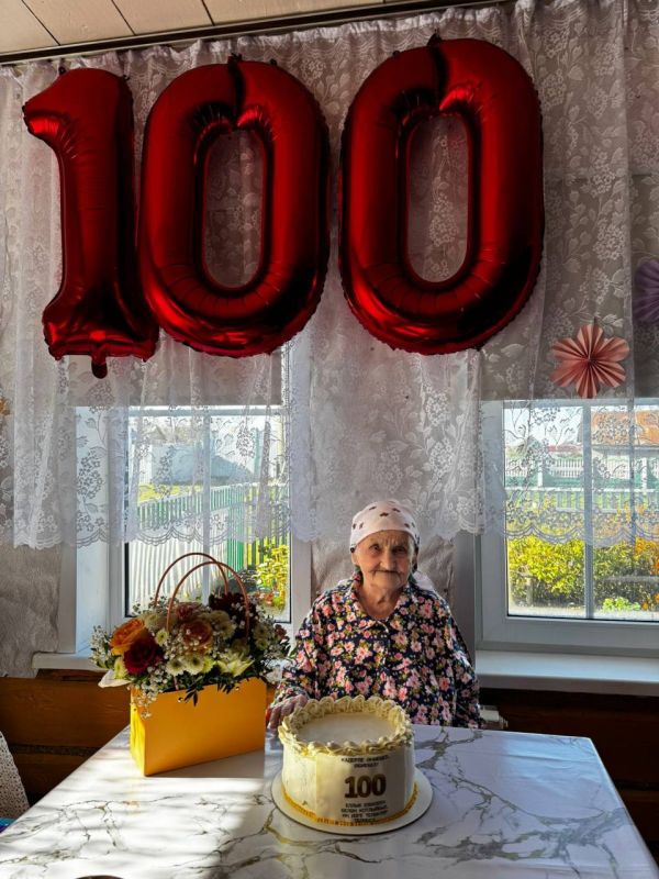 На прошлой неделе вековой юбилей отметила Анна Ильина из Пестречинского района