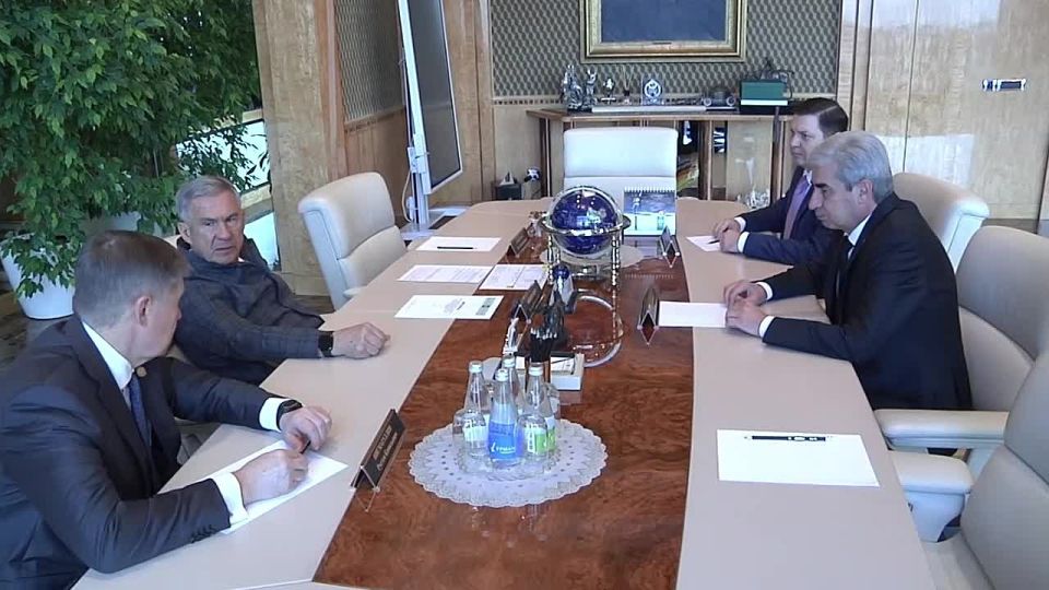 Раис Татарстана встретился с руководителем Ростехнадзора Александром Трембицким