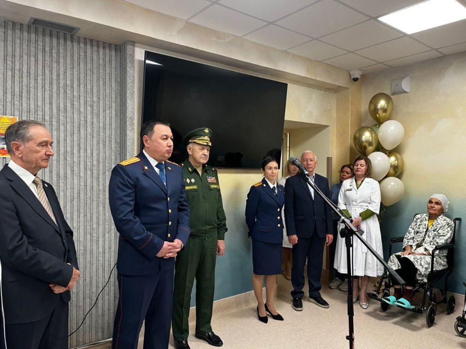 Офицеры следственного управления посетили ветеранов, находящихся на лечении в государственном автономном учреждении здравоохранения «Госпиталь для ветеранов войн» г. Казани