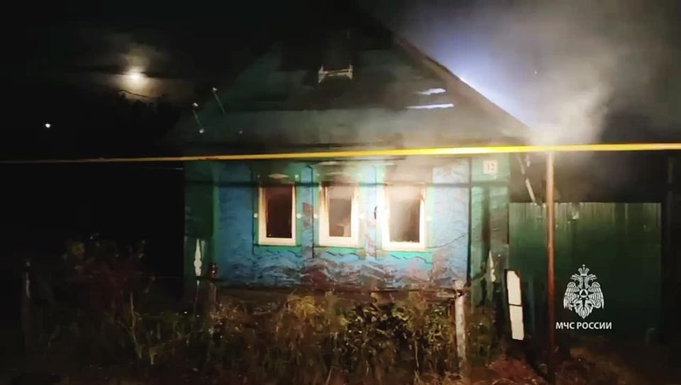 На пожаре в Мамадыше погибли два человека