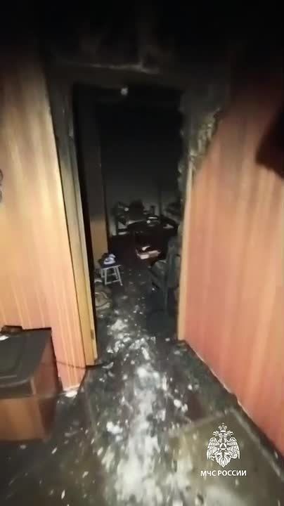 На пожаре в Казани погиб мужчина