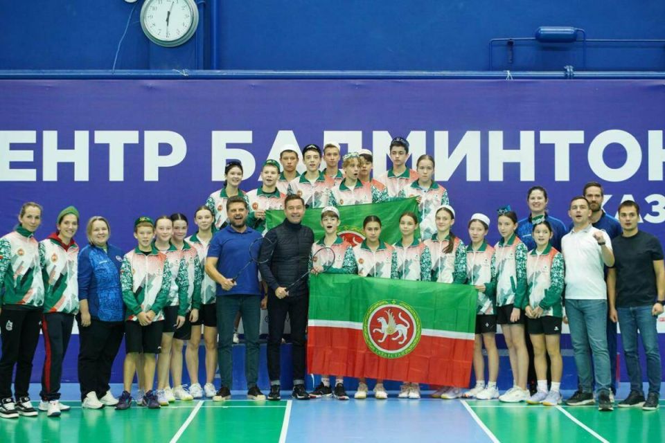 Юные татарстанцы стали чемпионами России по бадминтону в командном зачёте