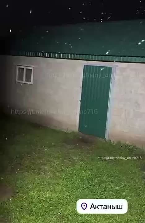 В Актанышском районе Татарстана выпал первый снег