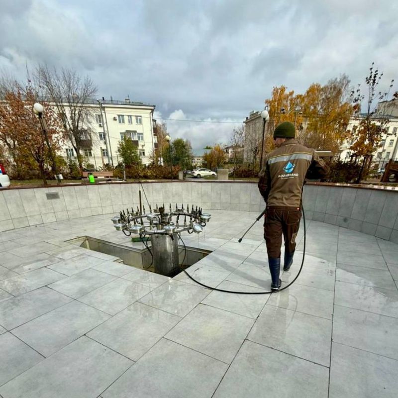 Чтобы фонтаны радовали нас летом, зимой им нужно отдохнуть