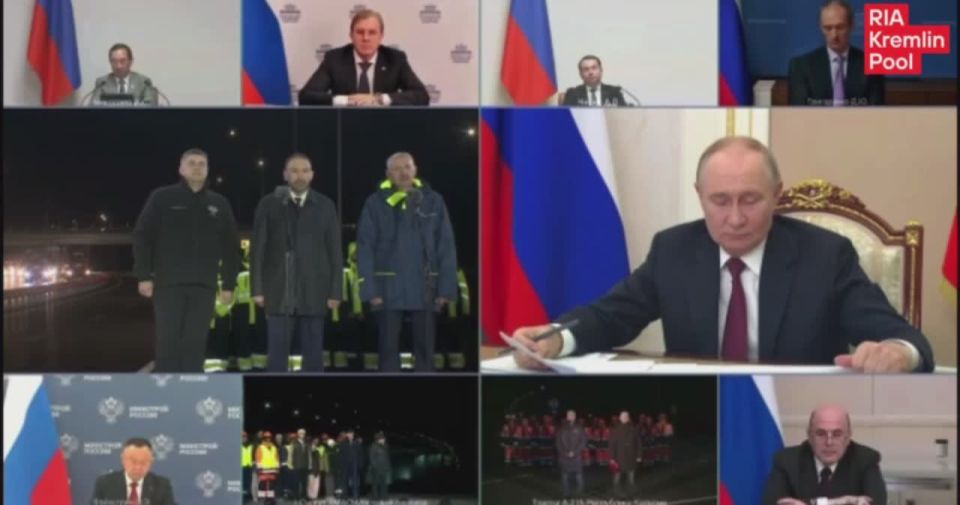 Рхмт сезг. Доклад окончен. Путину доложили о реконструкции участка автодороги Казань-Оренбург в Татарстане