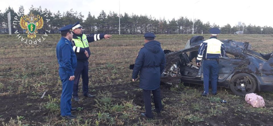 В Мензелинском районе в ДТП погибли три человека