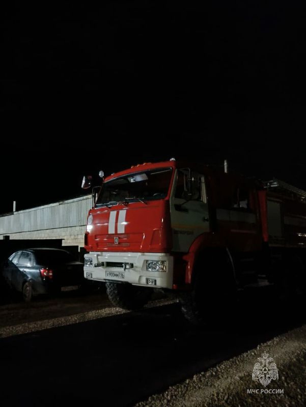 На пожаре в Сабинском районе погиб мужчина