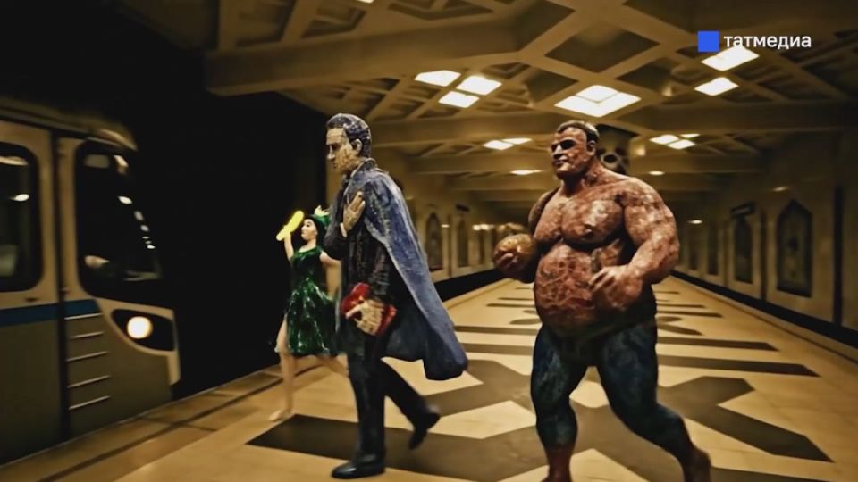 Ночь в музее метро.. Казань. Ночь. Станция метро «Площадь Тукая». Теперь мы знаем, почему нас не пускают в метро ночью