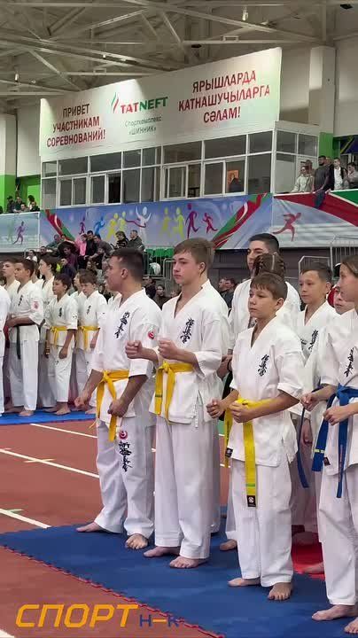 В Нижнекамске прошли Республиканские соревнования по киокусинкай!