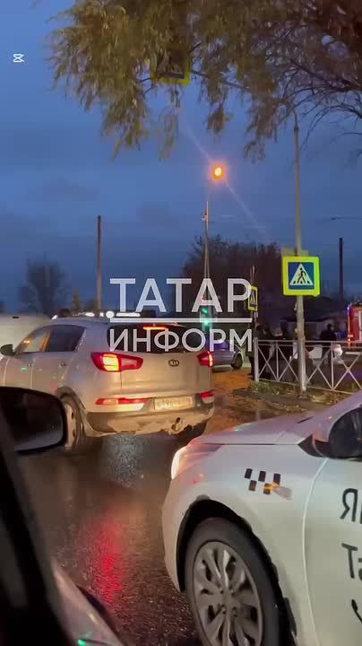 Девушка-водитель погибла после столкновения с трактором на Ибрагимова в Казани