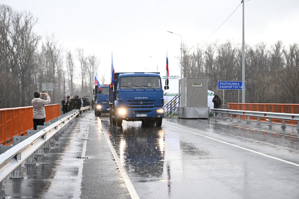 Между Татарстаном и Башкирией открылся реконструированный мост через реку Ик