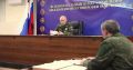 Владимир Путин посетил один из пунктов управления объединенной группировки войск и провел совещание с военными