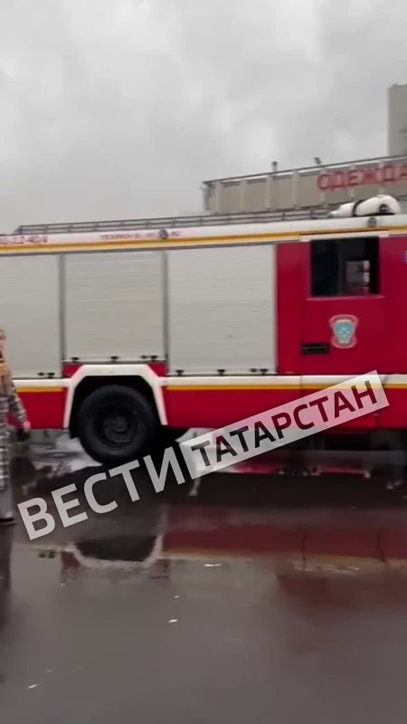 #прислановредакцию. В Казани на Московском рынке произошел пожар