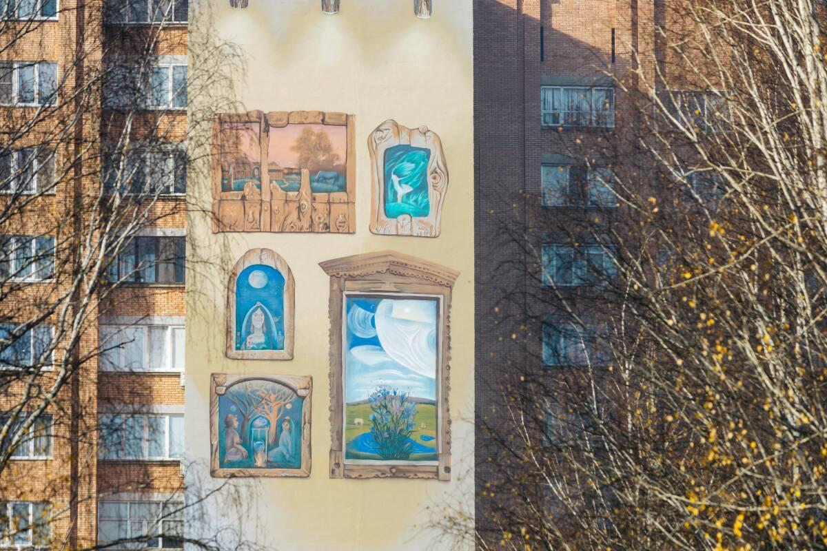 В Нижнекамске появился 10-й мурал арт-программы «КАМ-ОН» В Нижнекамске появился 10-й мурал арт-программы «КАМ-ОН»