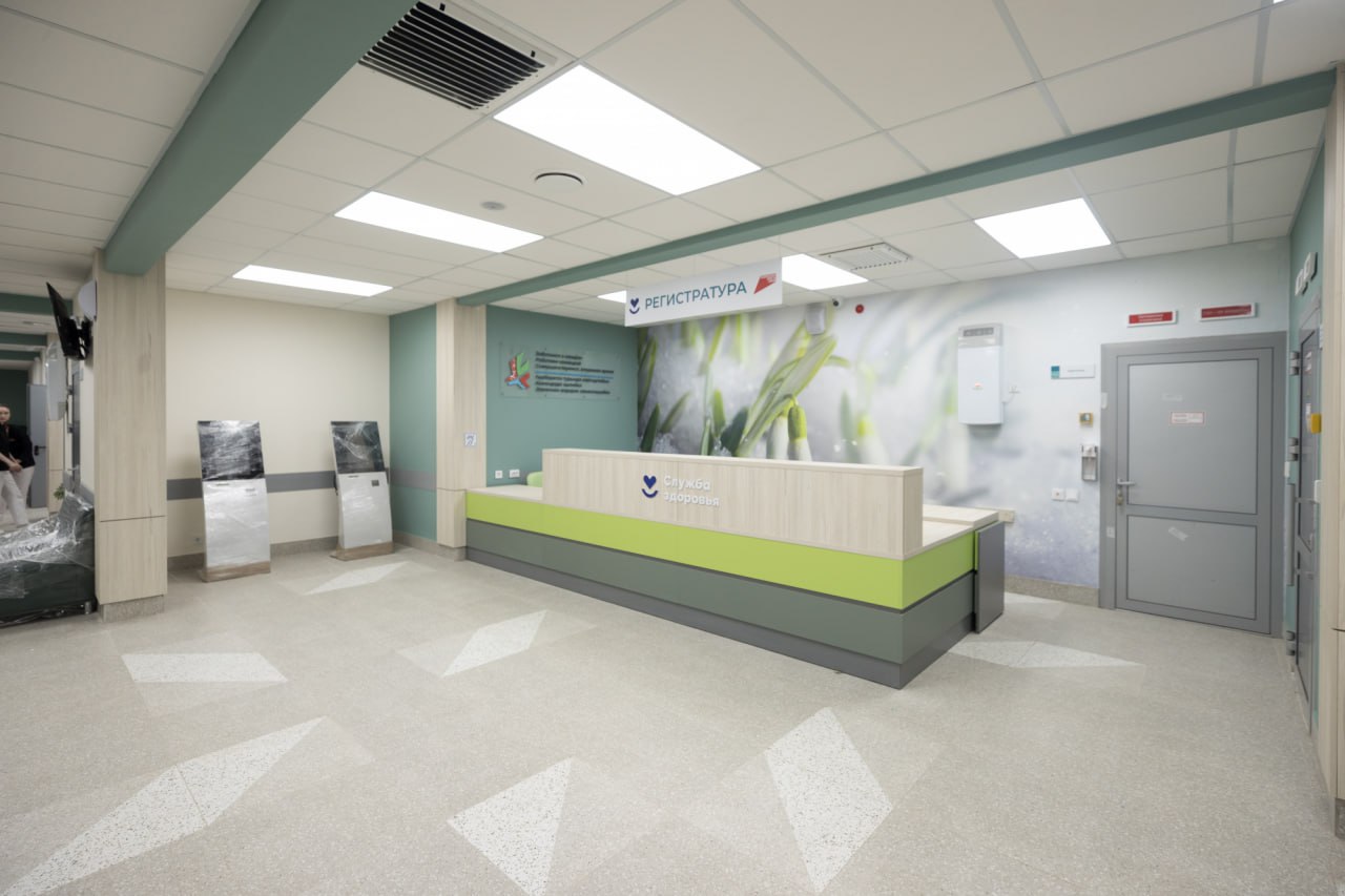 Новая поликлиника для 36 тысяч жителей Новая поликлиника для 36 тысяч жителей