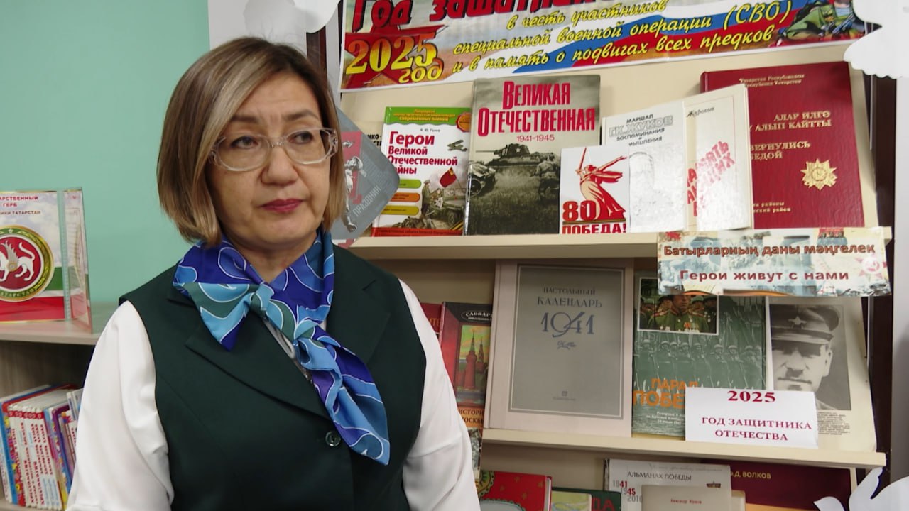Лучший библиотекарь Нижнекамского района работает во второй гимназии имени Баки Урманче