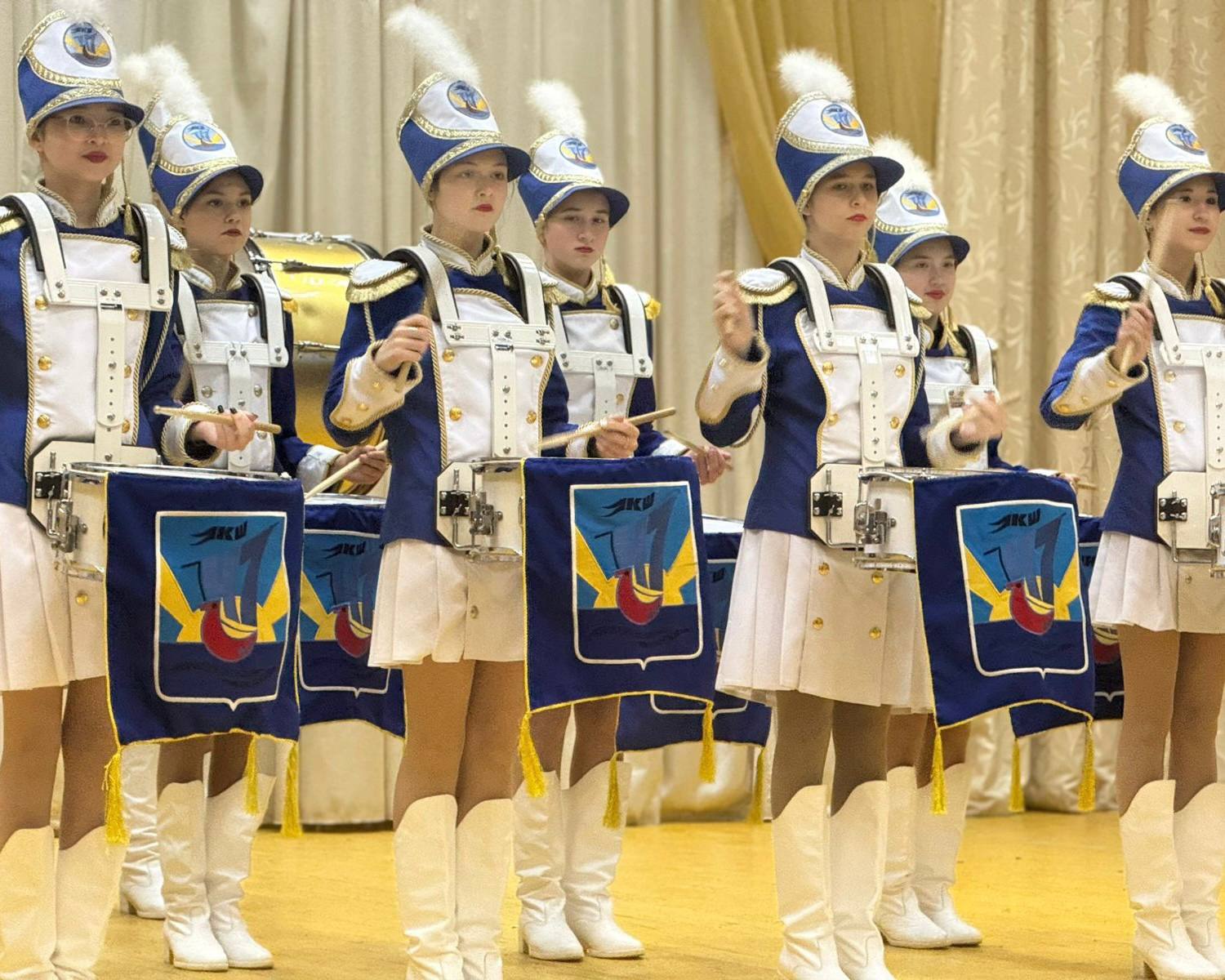 28 октября в Нижнекамске, на базе лицея №31, прошёл Республиканский конкурс-парад барабанщиков среди юнармейских отрядов Татарстана