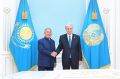 Раис Татарстана Рустам Минниханов встретился с Президентом Казахстана Касым-Жомартом Токаевым