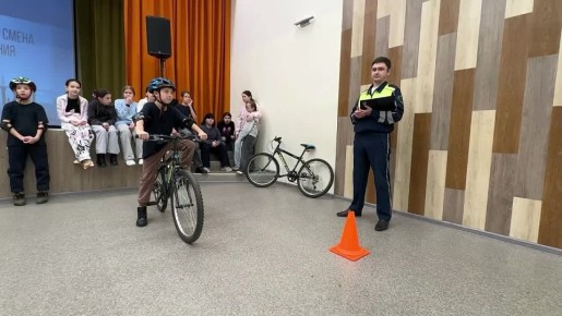 В лагере «Камский Артек» продолжается республиканская профильная смена «ЮИД на каникулах»