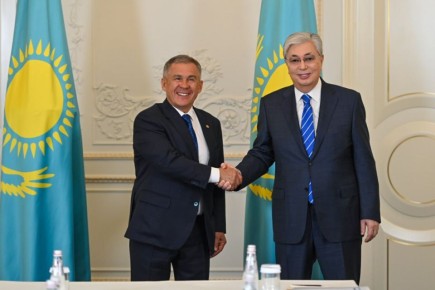 Рустам Минниханов сегодня вечером встретится с президентом Казахстана Касым-Жомартом Токаевым, сообщили источники БИЗНЕС Online