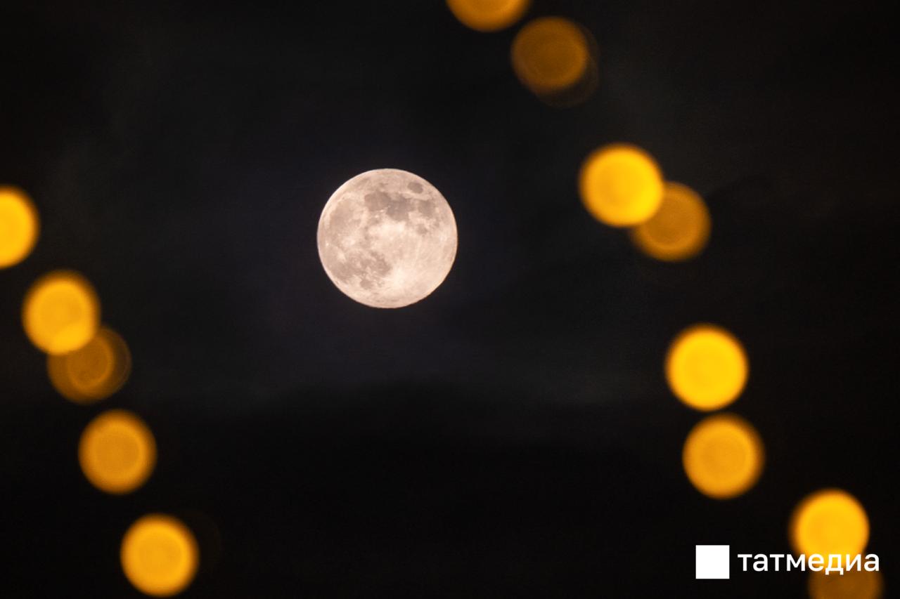 Жители Татарстана смогут увидеть редкое охотничье суперлуние в начале ноября