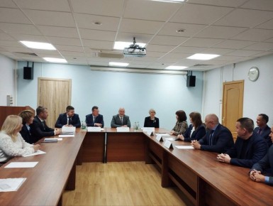 Рабочий визит заместителя руководителя Федерального казначейства Александра Суконкина в УФК по Республике Мордовия