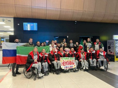 Казанский баскетбольный клуб «Крылья Барса» – чемпионы России по баскетболу на колясках