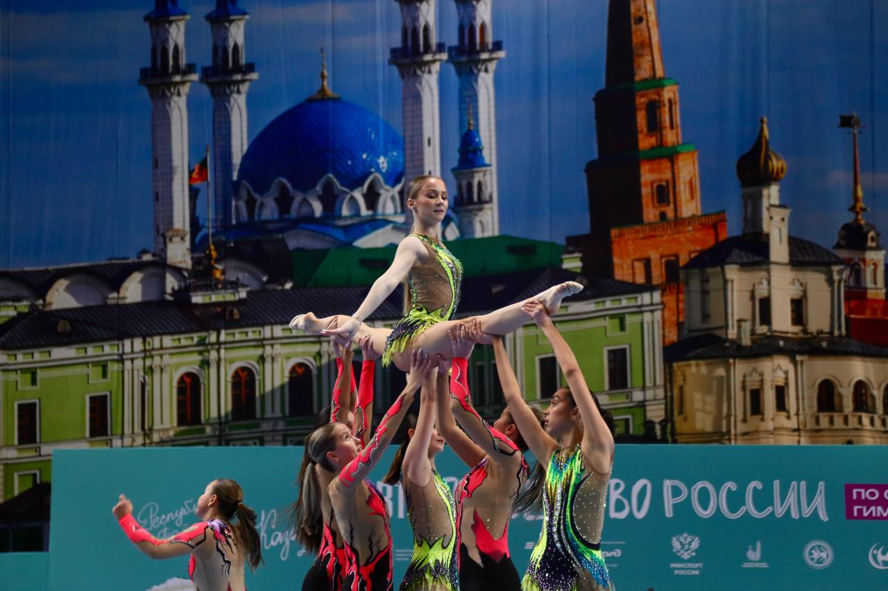 Казань встретила ВТБ Первенство России по спортивной гимнастике