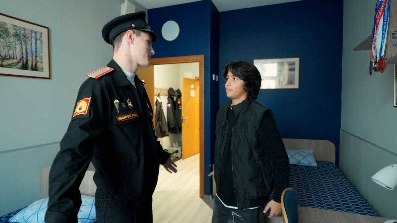 Тренировки на уровне сборной — во второй серии «Кадеты: как завоевать жизнь» Тренировки на уровне сборной — во второй серии «Кадеты: как завоевать жизнь»