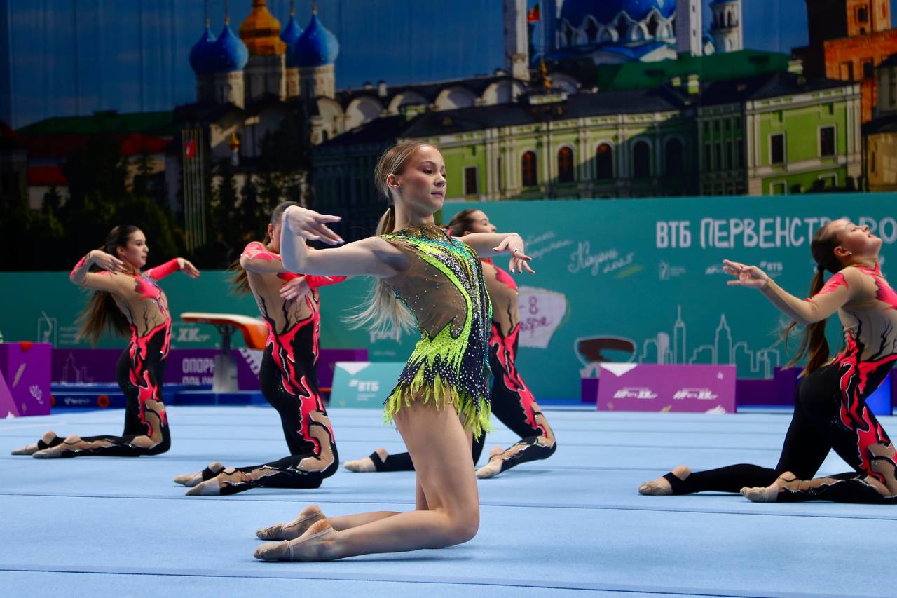 Казань встретила ВТБ Первенство России по спортивной гимнастике Казань встретила ВТБ Первенство России по спортивной гимнастике