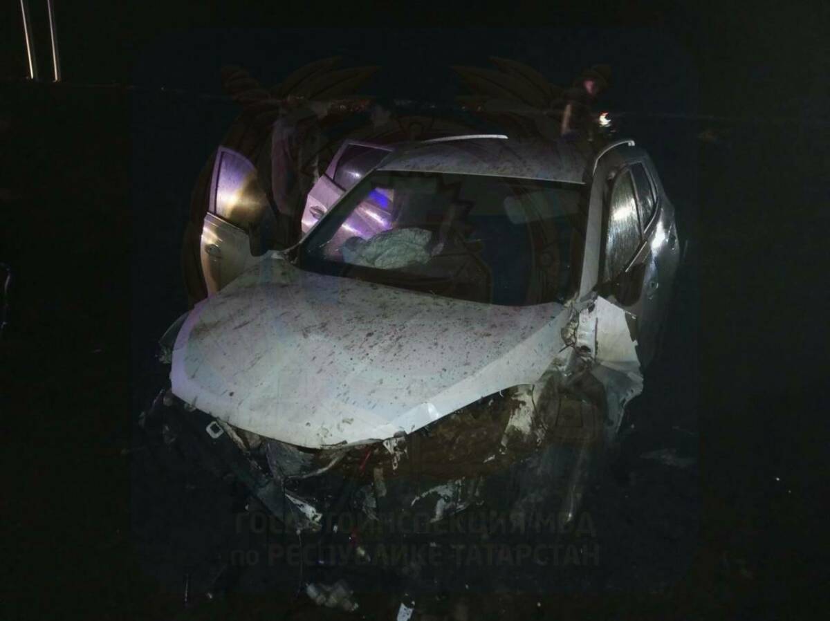 В Нурлатском районе водитель Chevrolet погиб в ДТП после опрокидывания в кювет