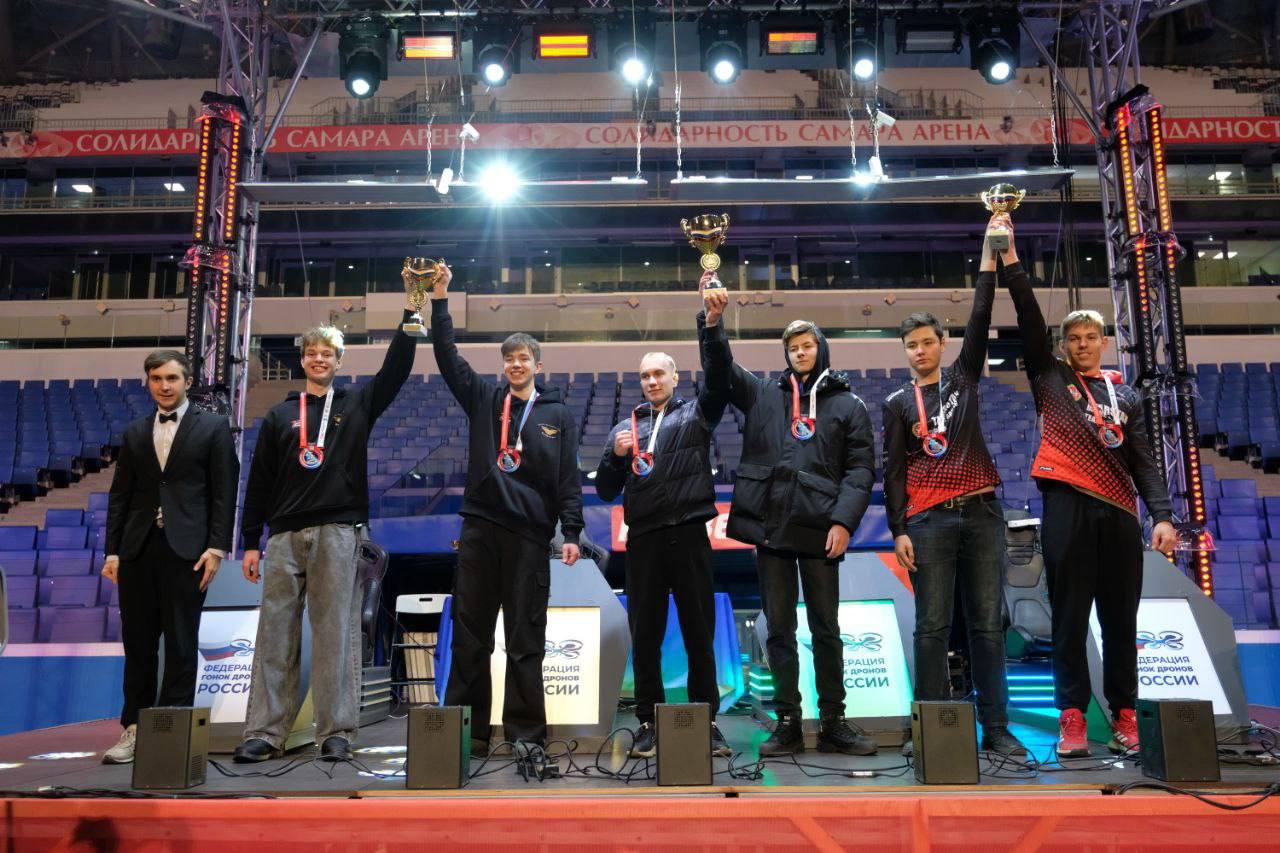 Сборная Татарстана – серебряный призер Кубка России по гонке дронов