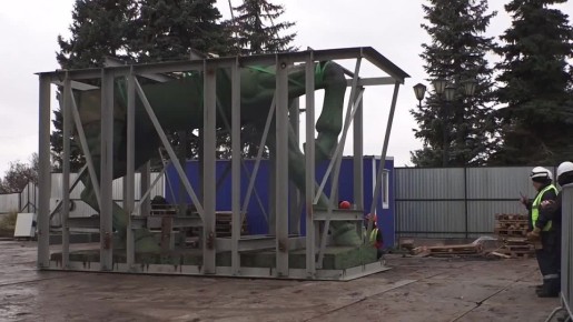 Памятник Салавату Юлаеву в Уфе полностью разобрали