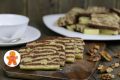 Печенье "Зебра" с орехами: лакомство, которое заворожит
