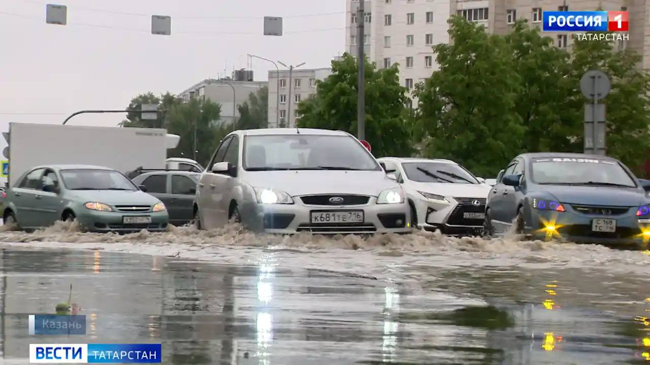 В Татарстане ожидается дождь